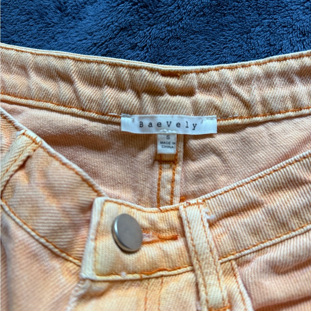 High Rise Tan Jeans - Picture 3 of 3